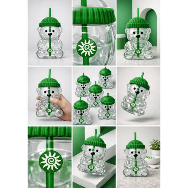 Bearista Plastik Soğuk İçecek Bardağı  - 5